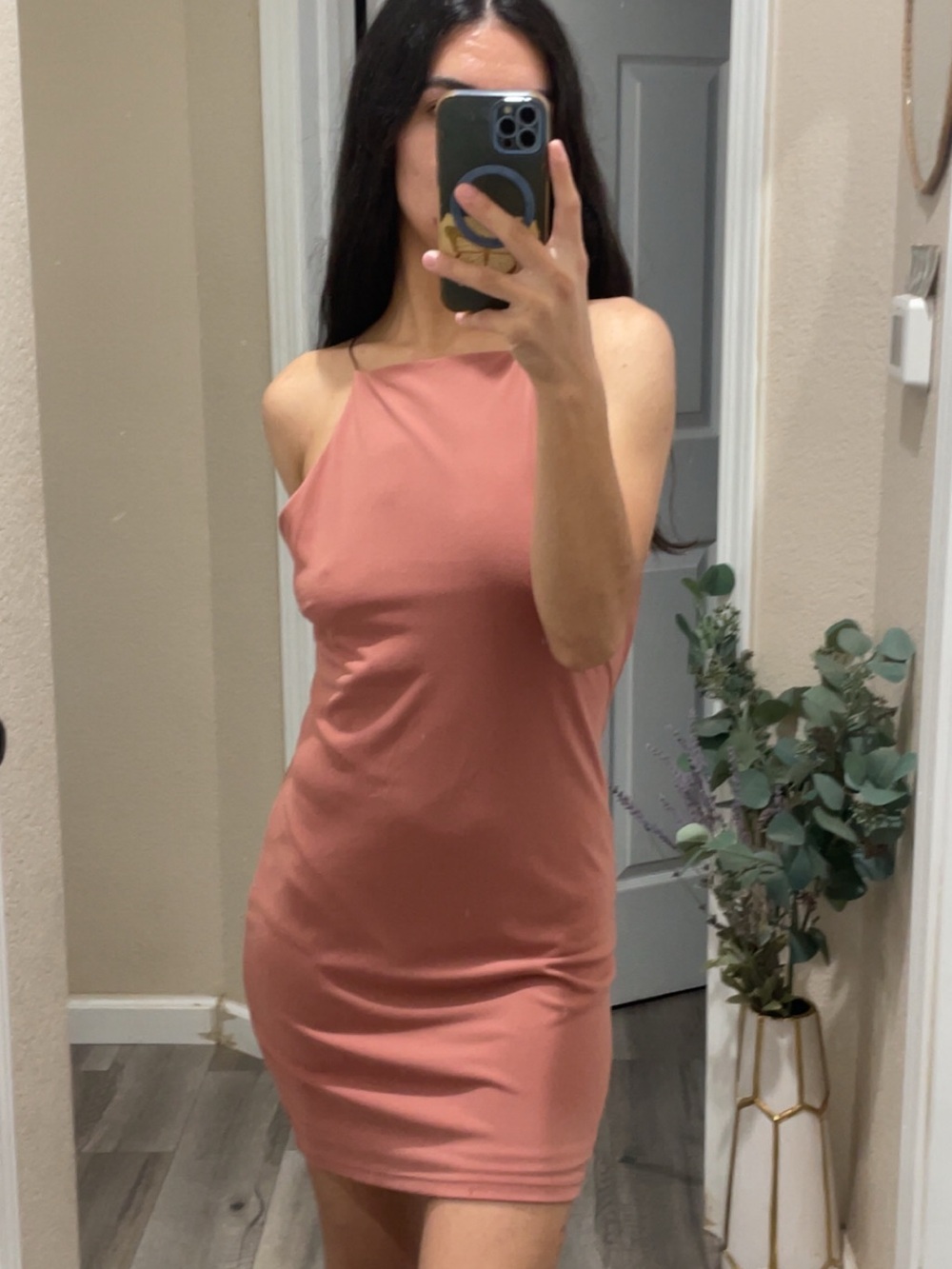 Forever 21 Dusty Rose Bodycon Dress